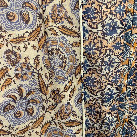 Like New (EUC) Joie Mixed Print Floral Silk Bomber Jacket (Size M) - Picture 2 of 9